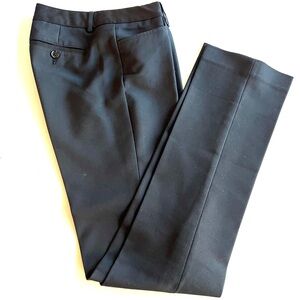 EXPRESS Low-Rise Men’s Style Black Dress Pants